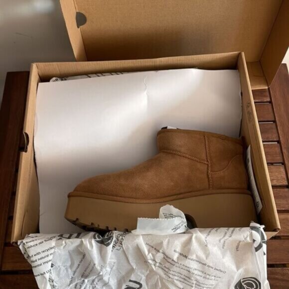 UGG Classic Ultra Mini New Heights chestnut - Picture 12 of 12